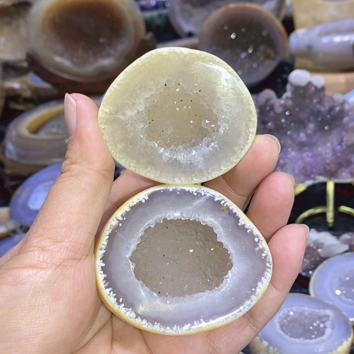 未镶嵌珠宝半成品水晶聚宝盆