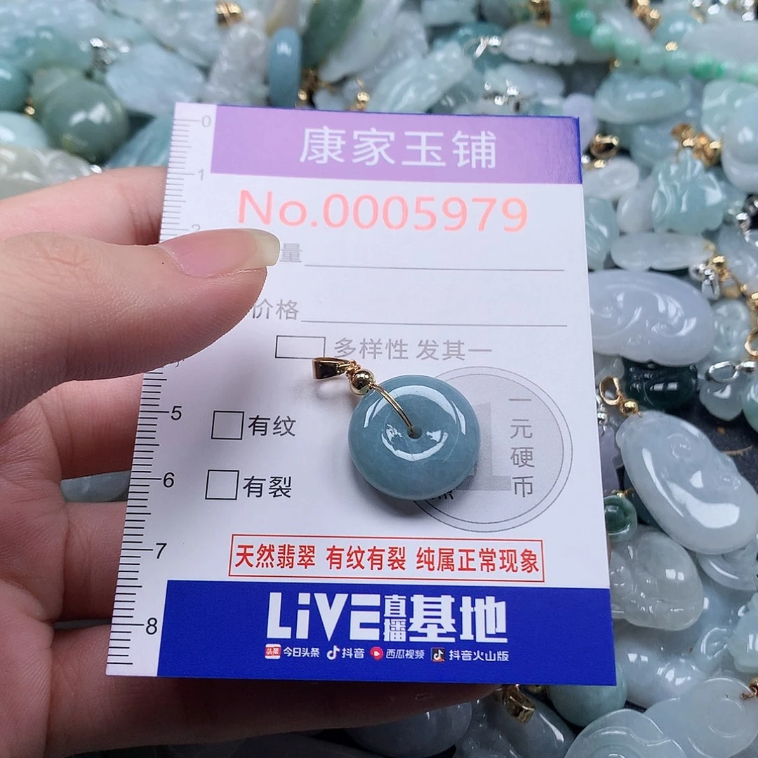 颈饰未镶嵌翡翠y