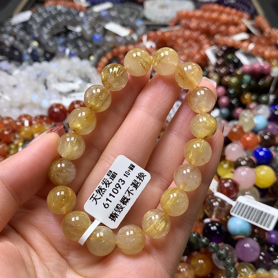 水晶手链未镶嵌，