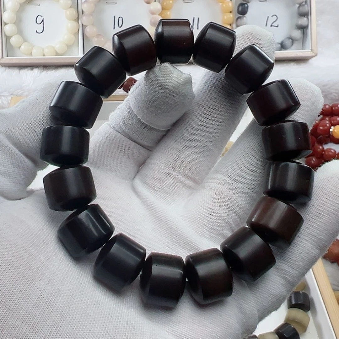 菩提根/象牙果手串卡16 干磨瑕疵S26