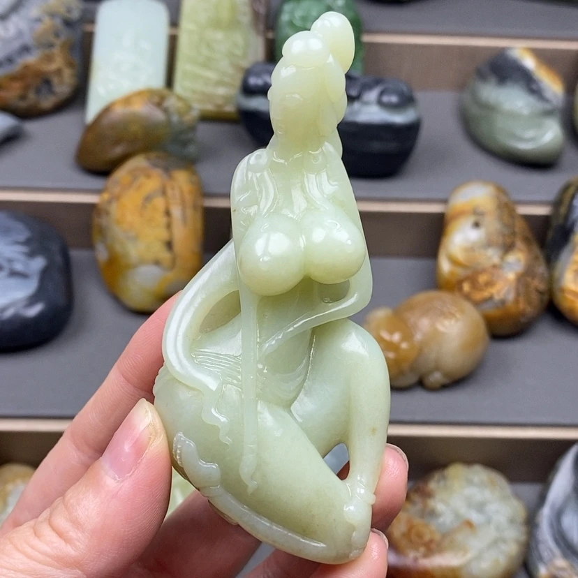【闪购商品】未镶嵌和田玉把件枫*
