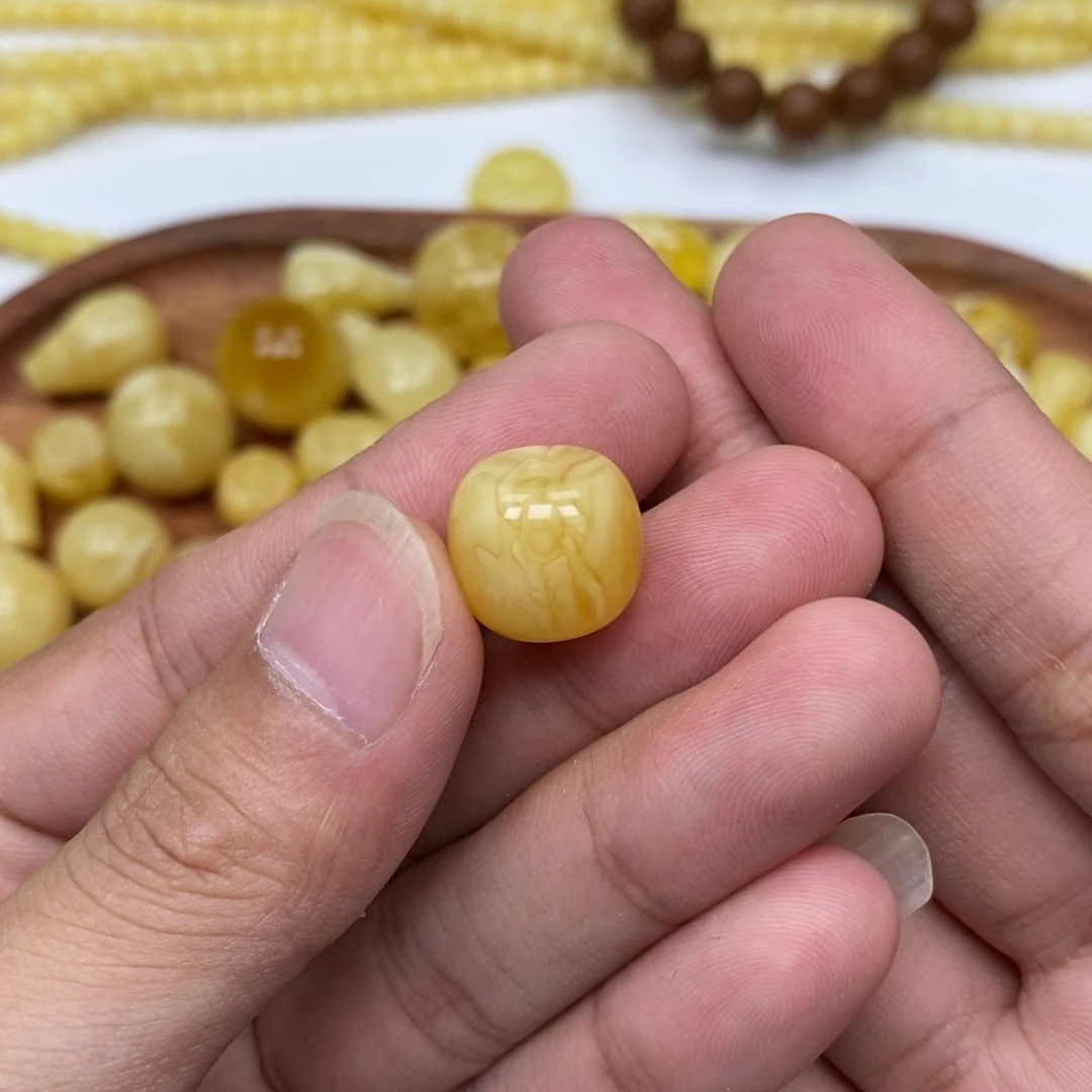 琥珀未镶嵌珠宝奇石14尺寸