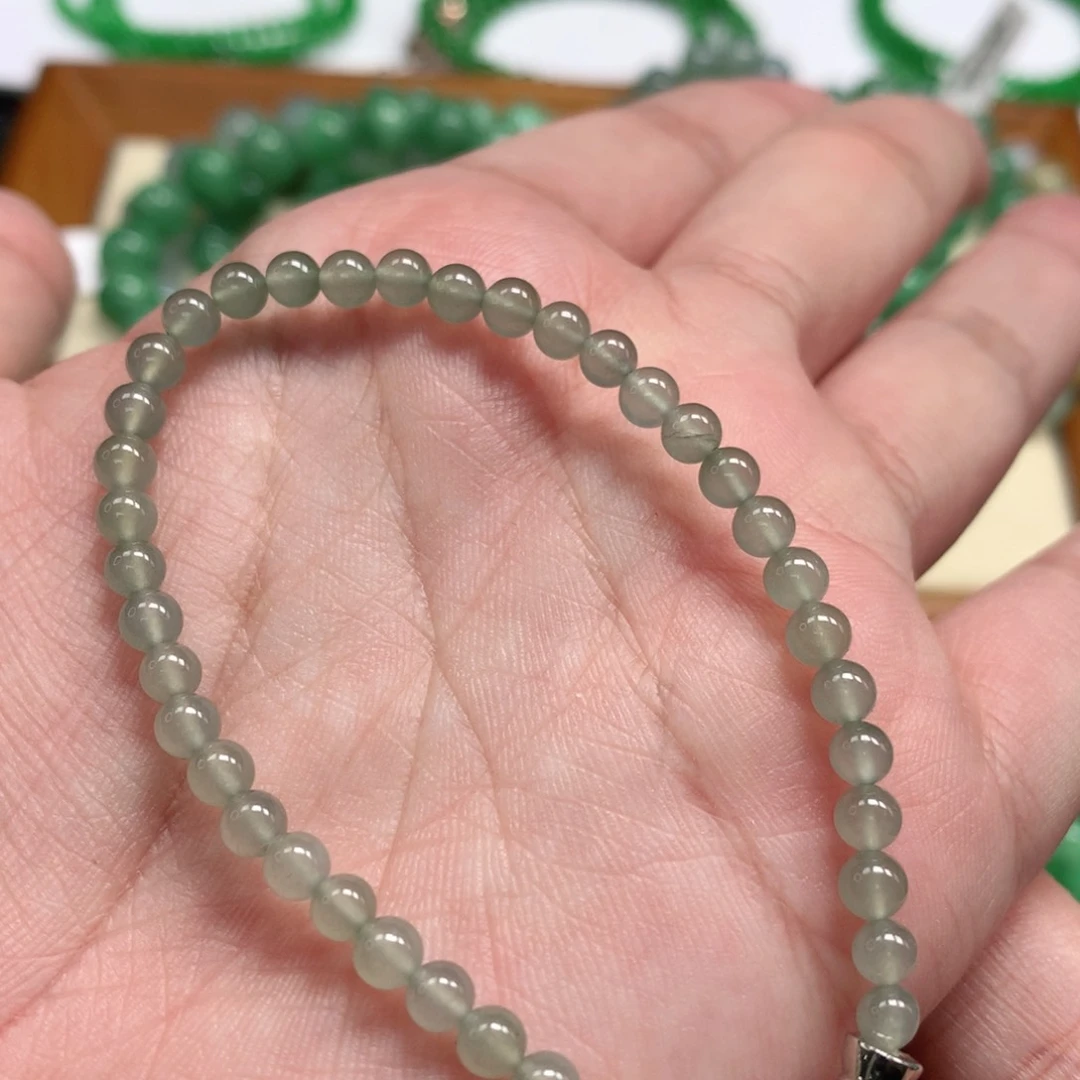未镶嵌手链翡翠翡翠