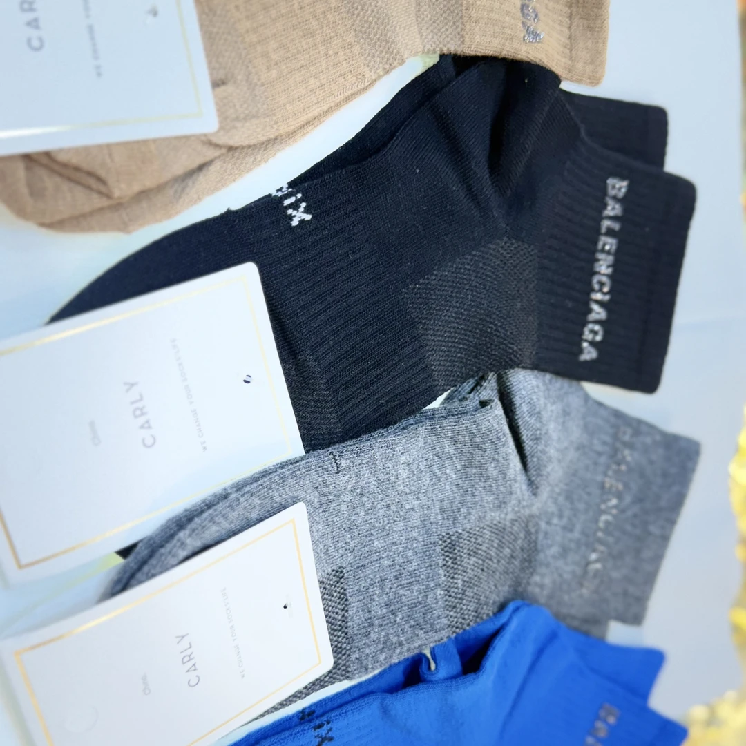 Dlzea个性短袜纯色高级