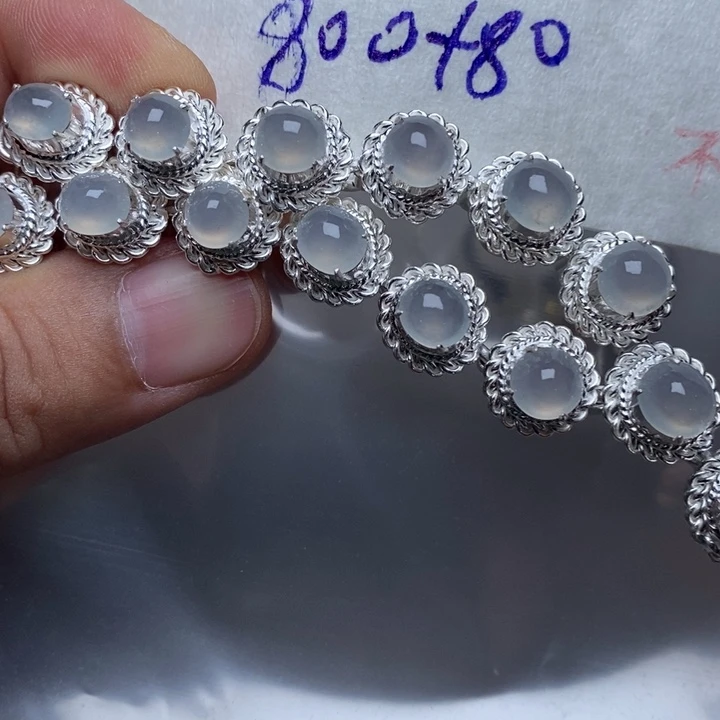 定制翡翠未镶嵌天然缅甸翡翠A货