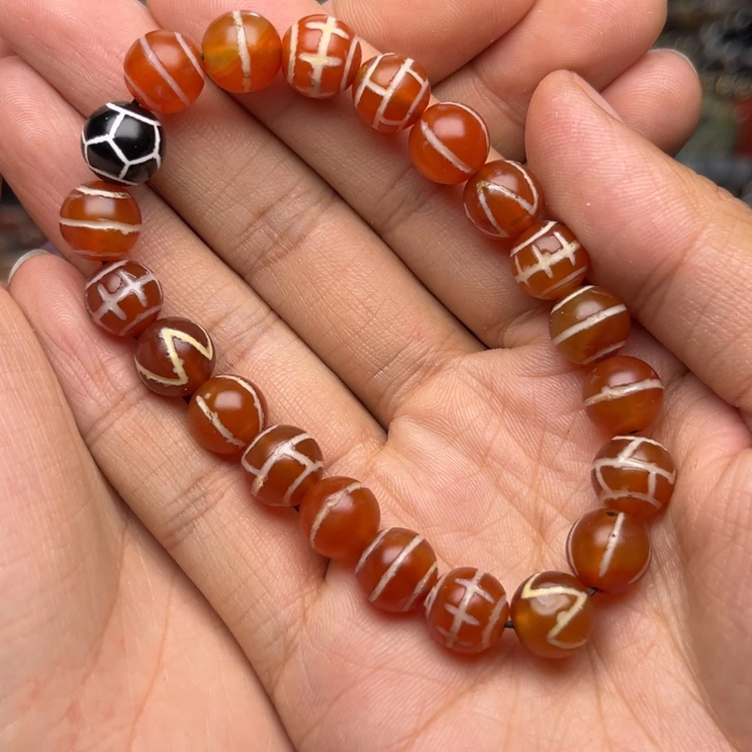 未镶嵌单珠玛瑙/玉髓星***心