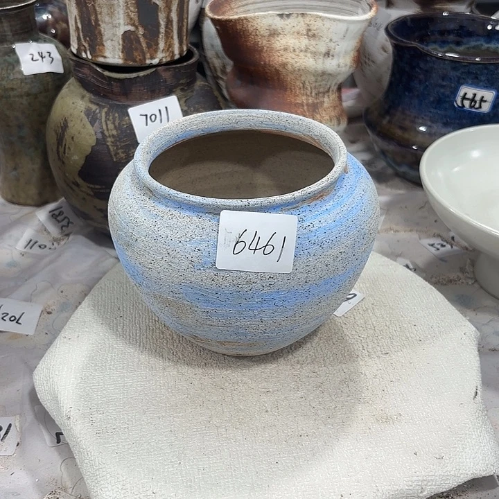 摆件高15.口10.5，有孔6461