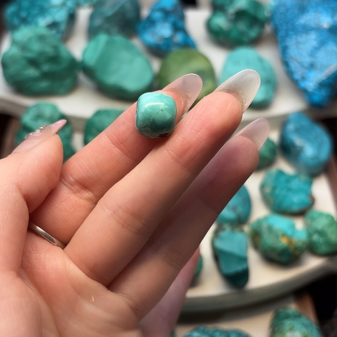 绿松石未镶嵌绿松石老型