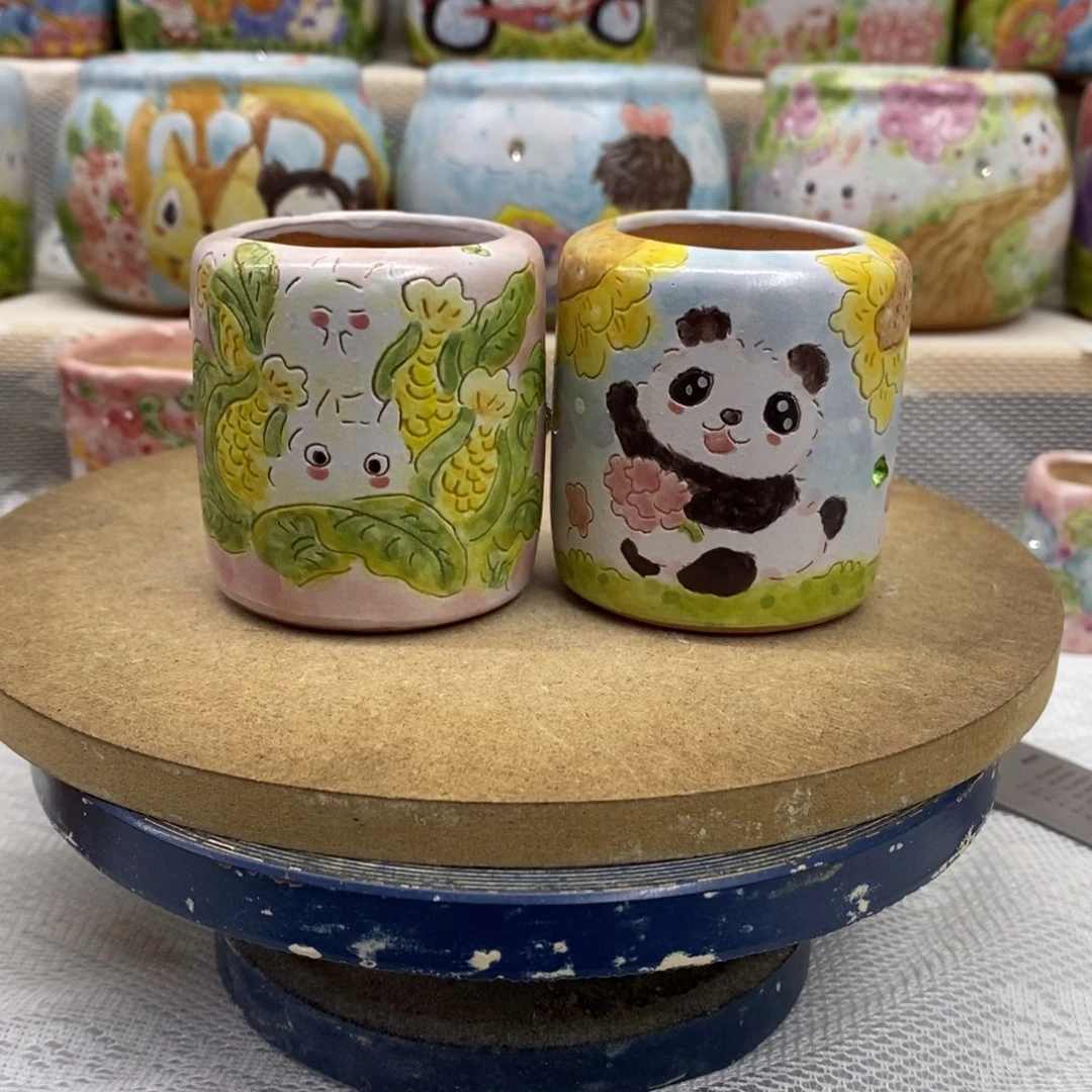 福利盆，默认微瑕，内口3.6高5.5