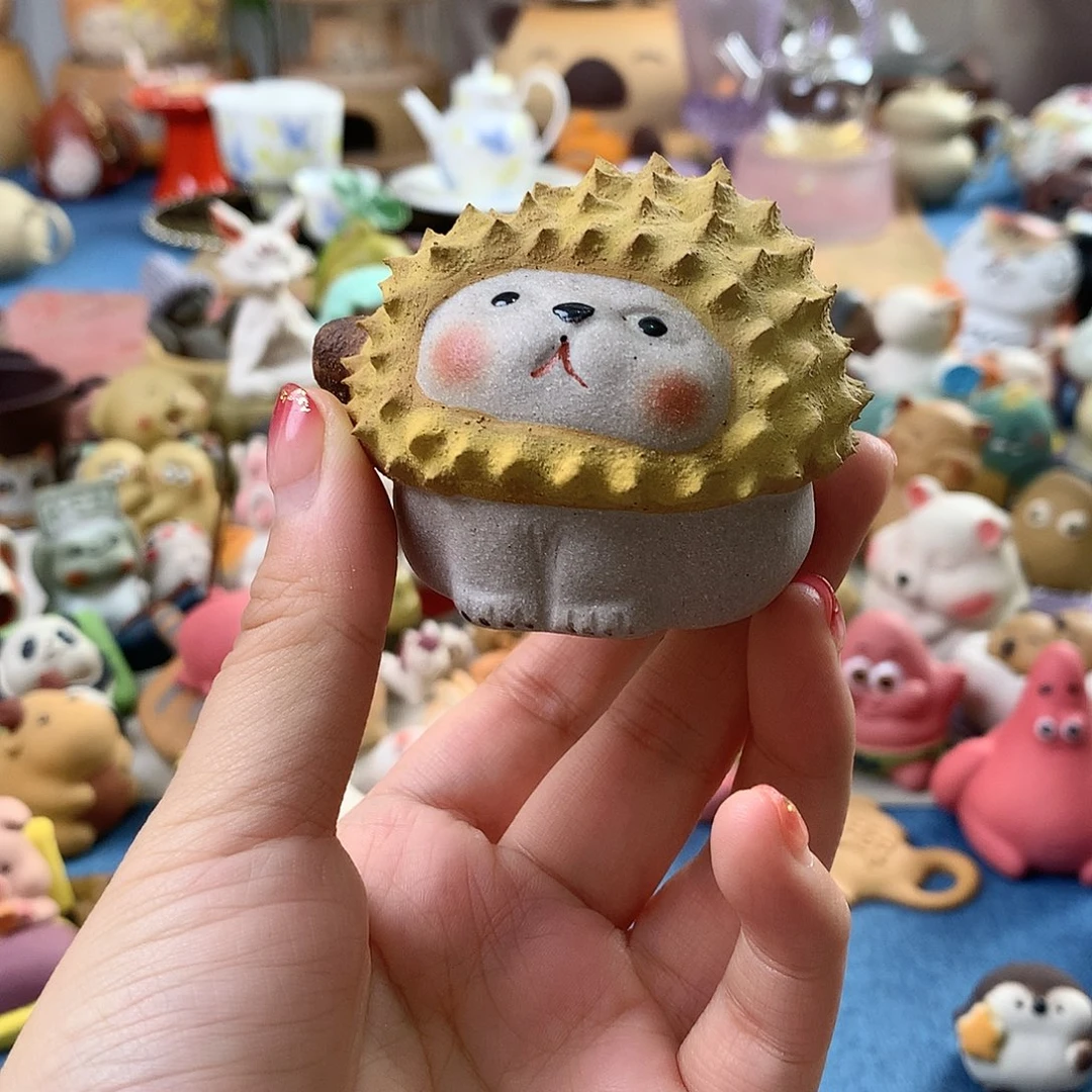 紫砂茶宠手工制作