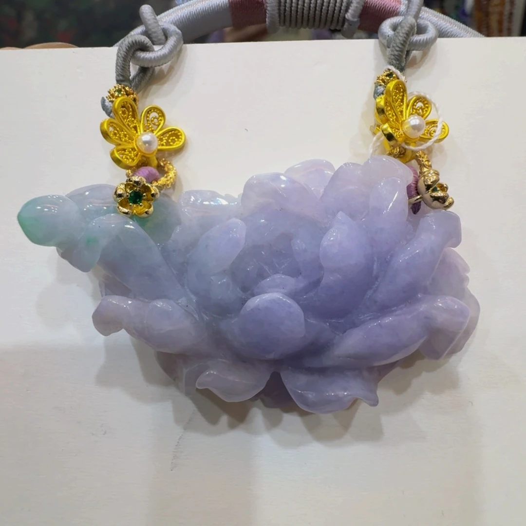 翡翠颈饰未镶嵌?****?老坑