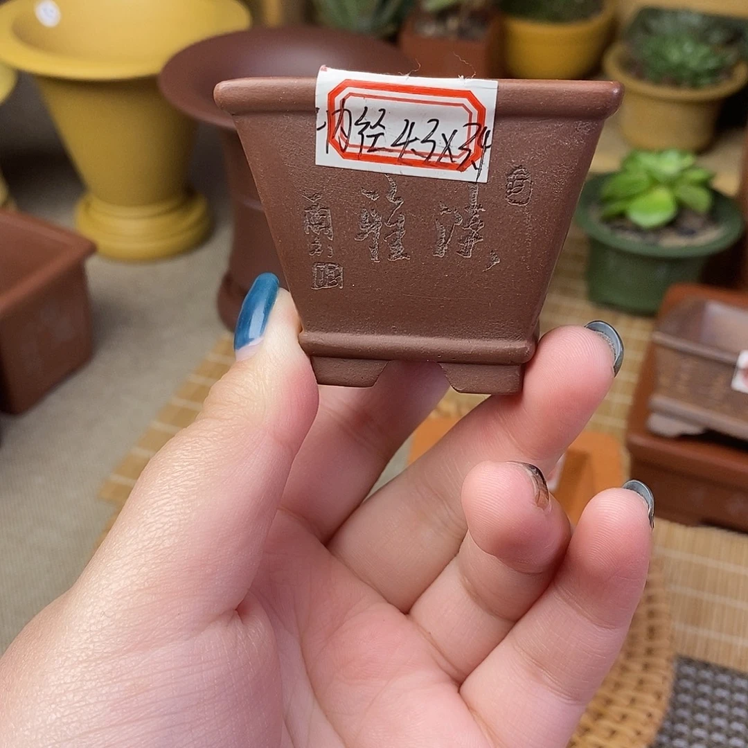 宜兴紫砂精品花盆