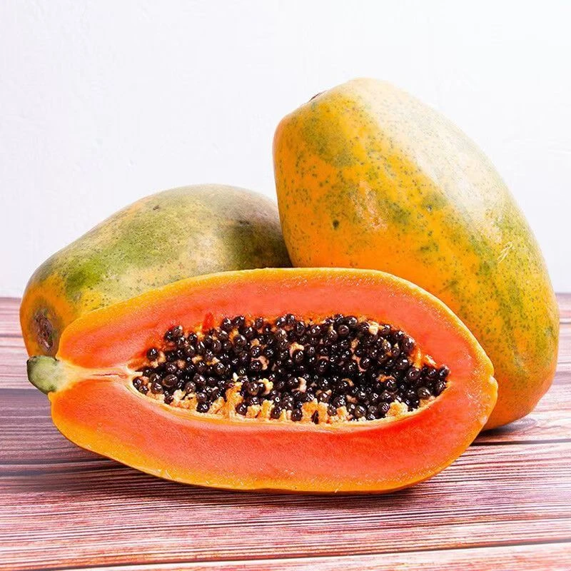 广西红心牛奶木瓜冰糖红心水果木瓜自然熟放熟后食用软甜带箱5斤