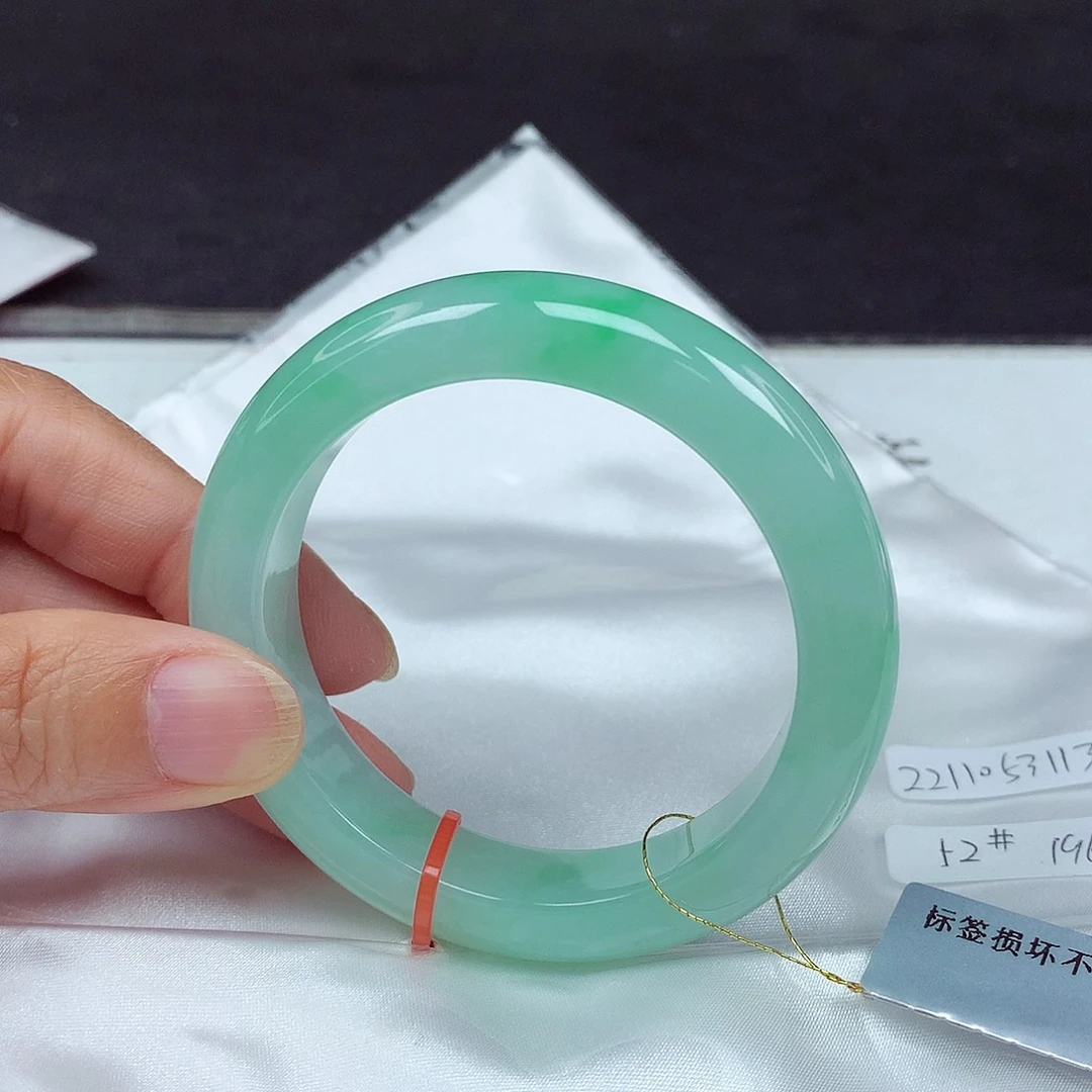 未镶嵌手镯翡翠52圈3113