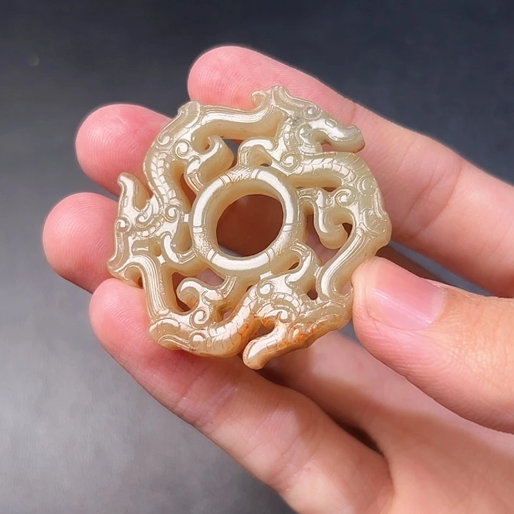 和田玉挂件未镶嵌—****—