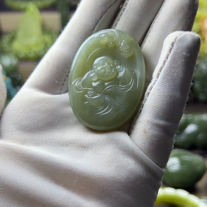 岫岩老玉（透闪石质玉）未镶嵌挂件