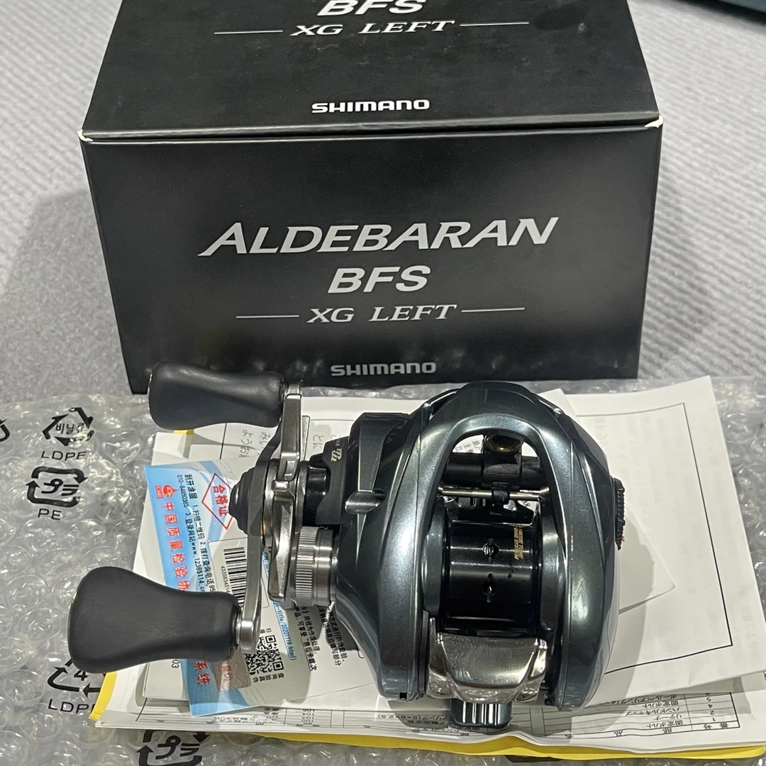 【99新】22阿德bfsxg8.9速比左手水滴轮，顺滑无齿，国行有卡书盒齐全