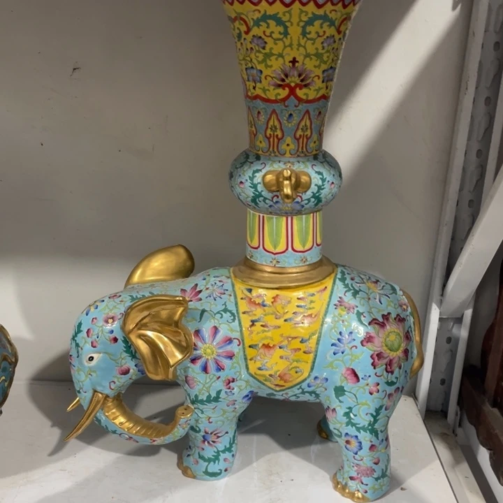 摆件陶瓷器制作太平有象