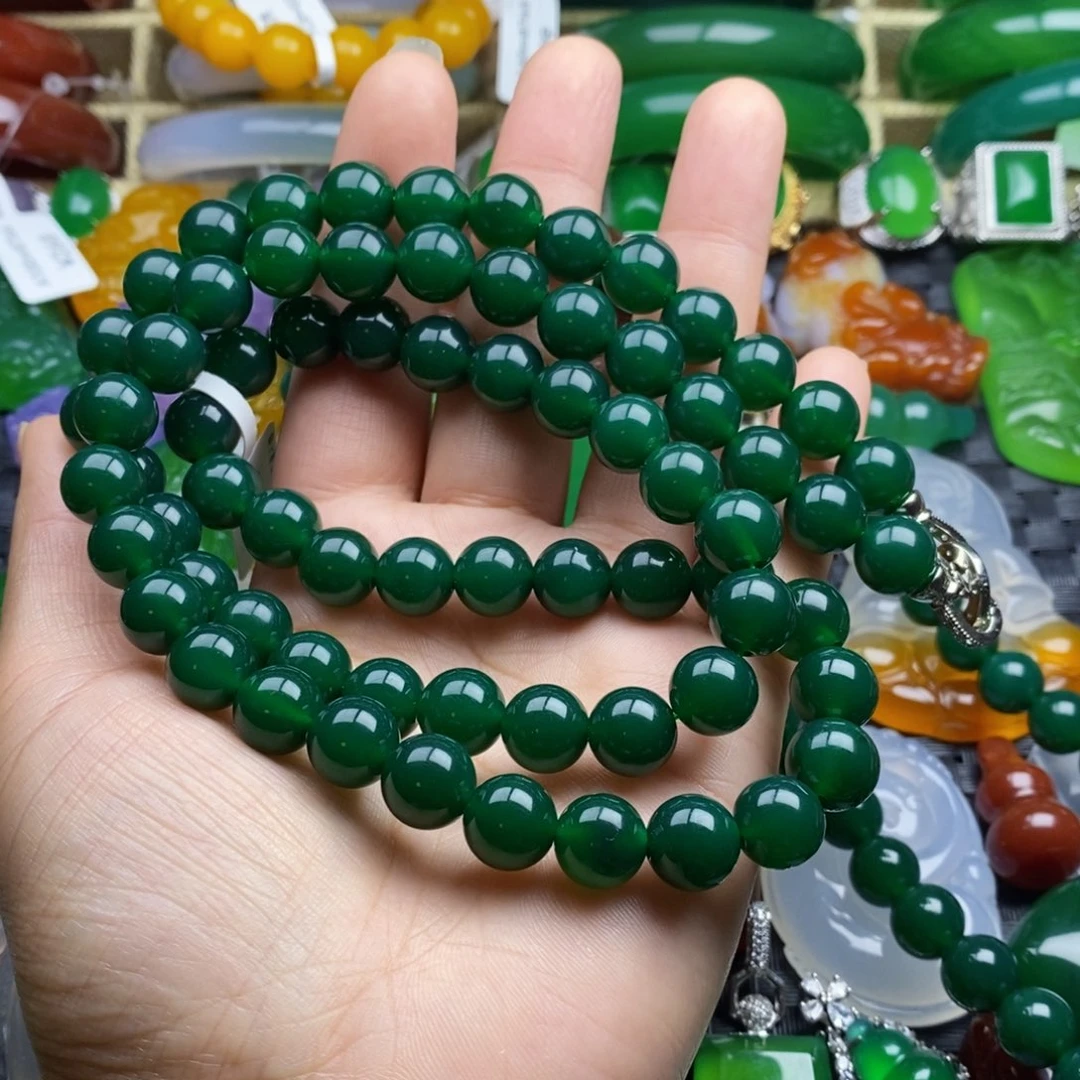 玛瑙/玉髓颈饰未镶嵌大***机卡10