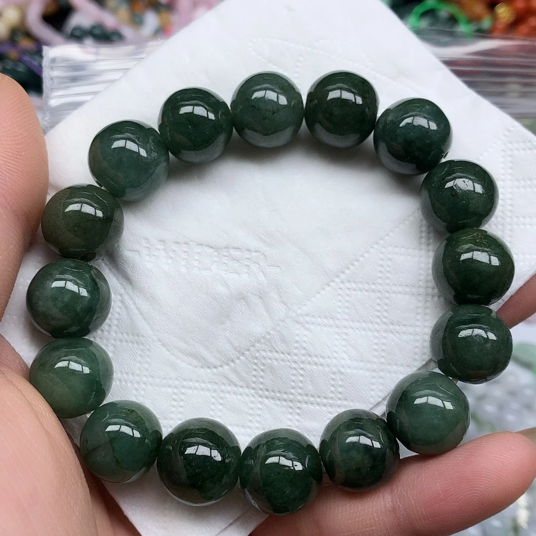 翡翠未镶嵌手链翡翠