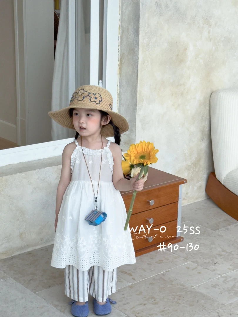 连衣裙纯色女蕾丝童装A类