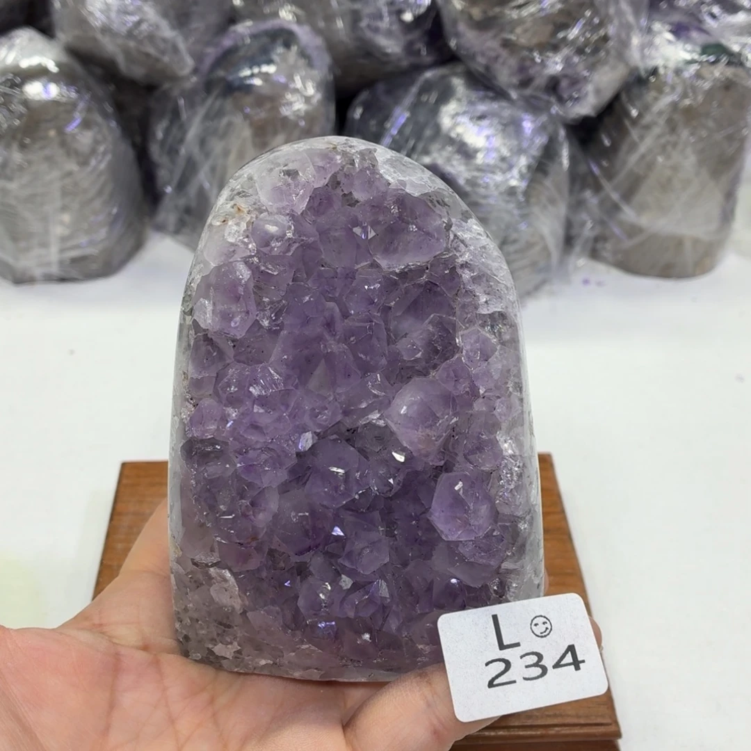 摆件未镶嵌水晶天然紫水晶