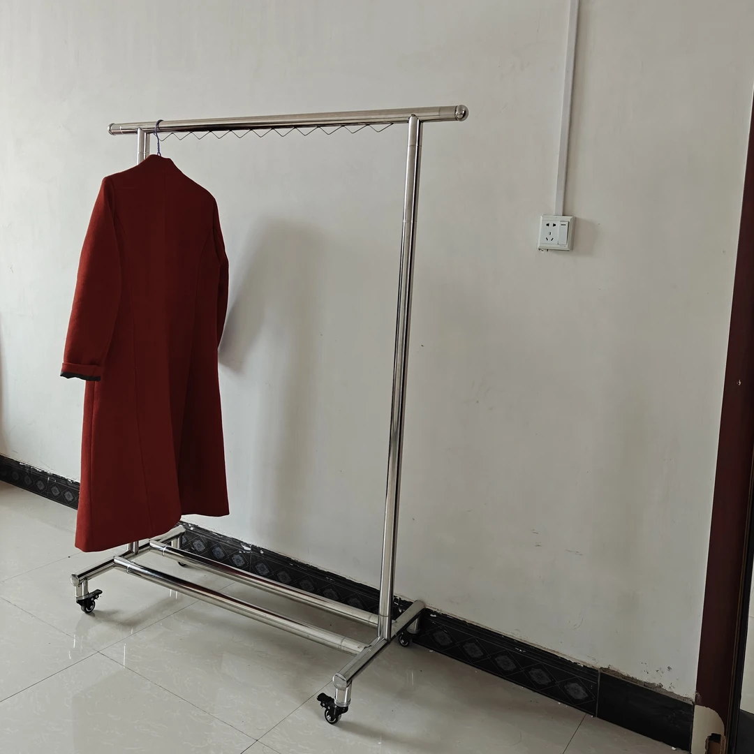 （新人福利限购1单）加粗不锈钢能挂100斤落地晾衣架室内阳台家用