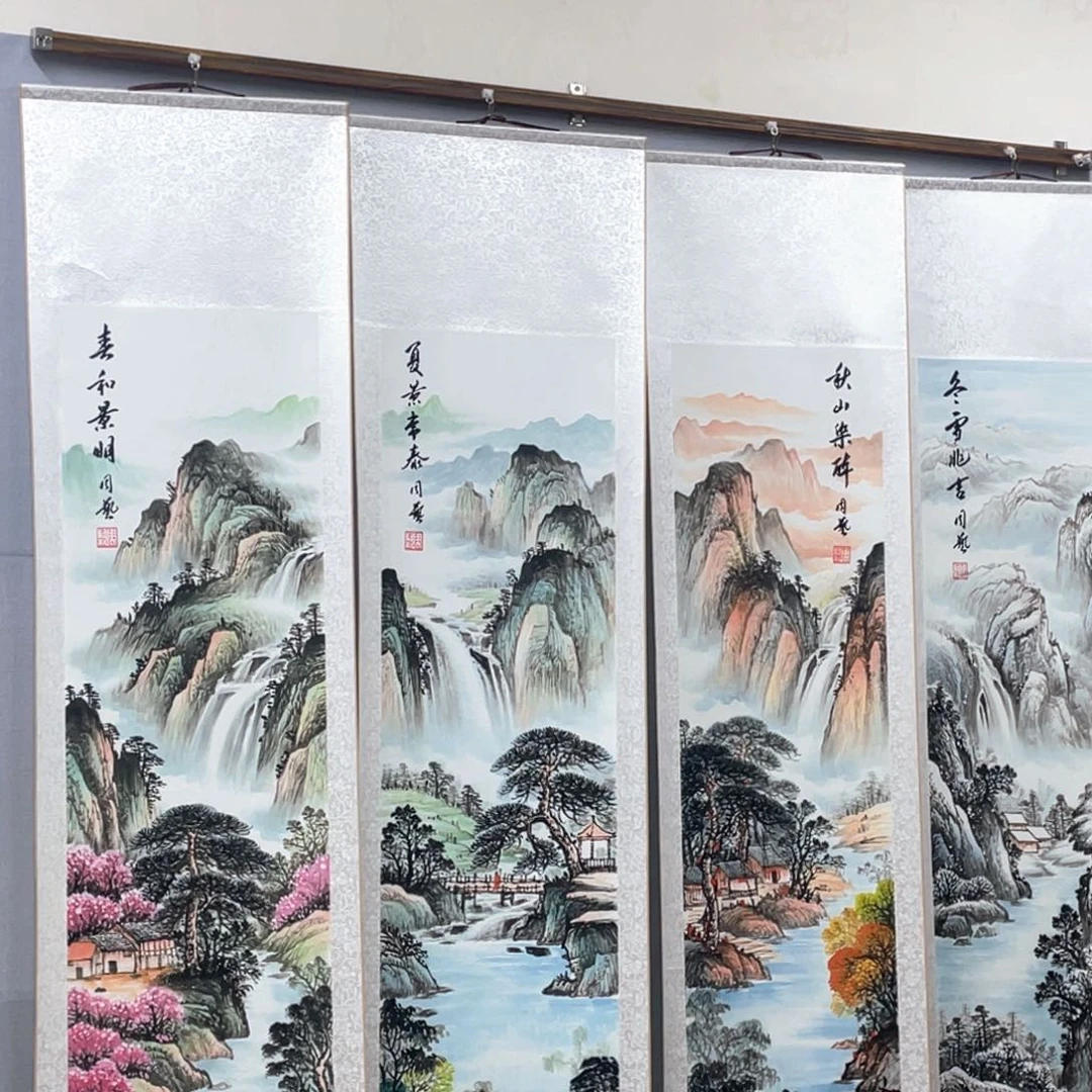 国画Y老师手笔手绘作品