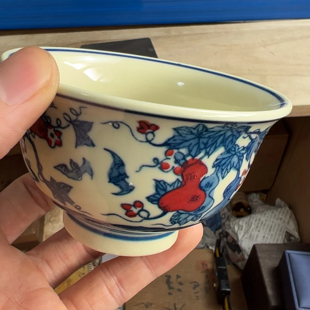 紫砂茶杯现代工艺美术瓷器