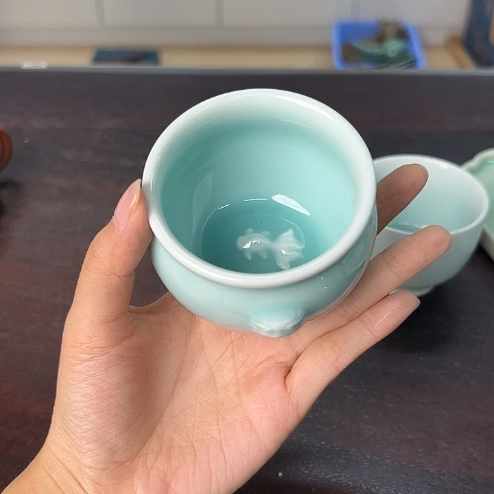 小米茶器龙泉云间青瓷