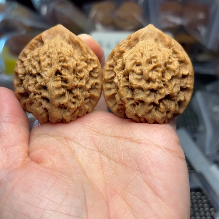 北****文玩核桃吊坠官帽