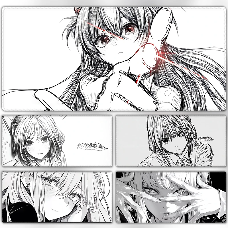 Kuroha欲语明日香鼠标垫大号办公桌面垫游戏fps电竞外设电脑桌垫