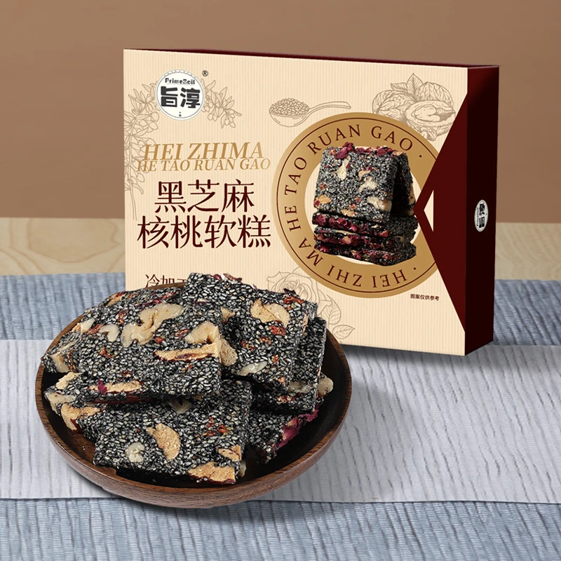 旨淳·黑芝麻核桃软糕150克(20袋装)/盒