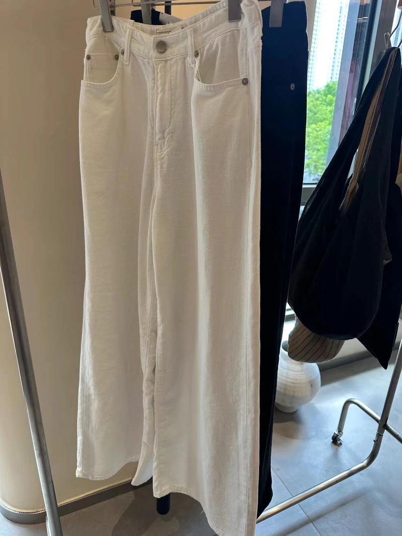 东大门代购AF百搭宽松直筒休闲裤NO退330