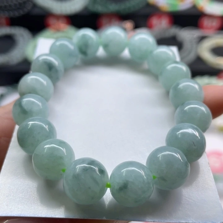 未镶嵌手链翡翠卡12