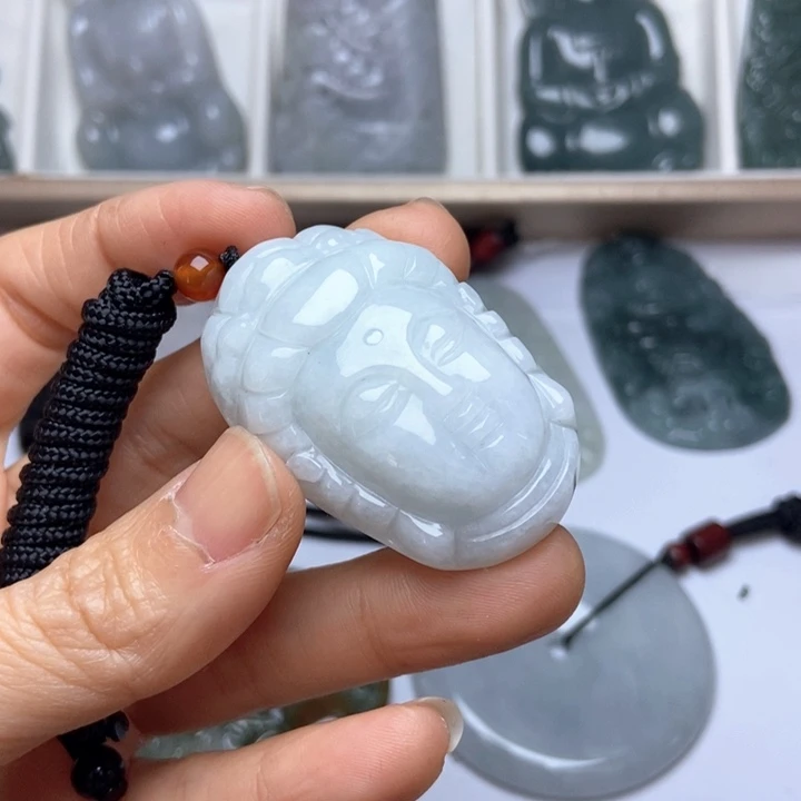 翡翠未镶嵌挂件翡翠