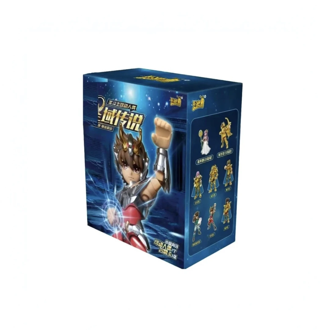 【拆盒】卡游《圣斗士星矢》可动人偶-圣域传说第一弹盲盒/代拆