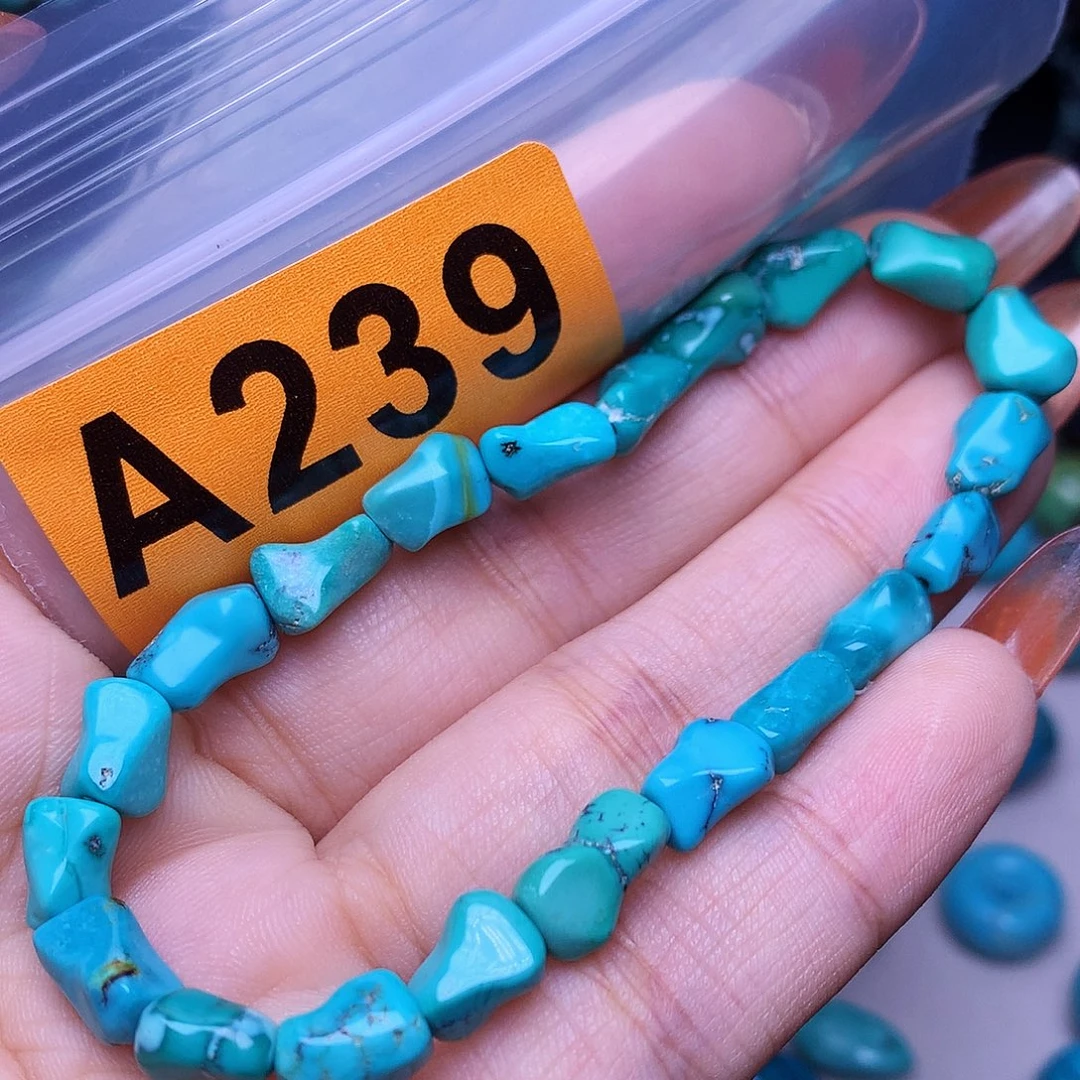 未镶嵌绿松石珠宝半成品
