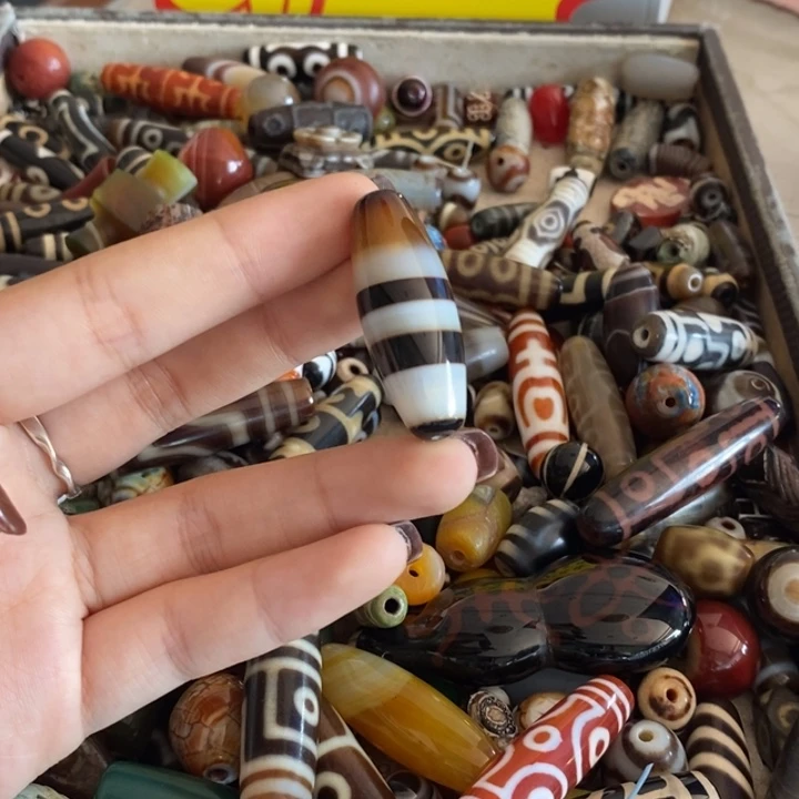 玛瑙/玉髓颈饰足银镀金镶嵌107