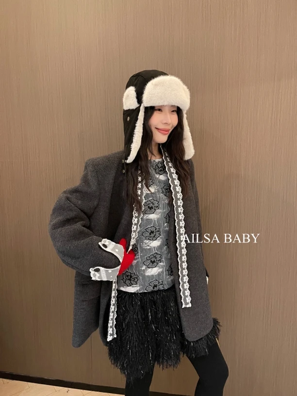 【AILSA BABY】欧货冬款羽羽外套（衣长81）A