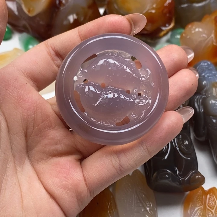 玛瑙/玉髓未镶嵌颈饰