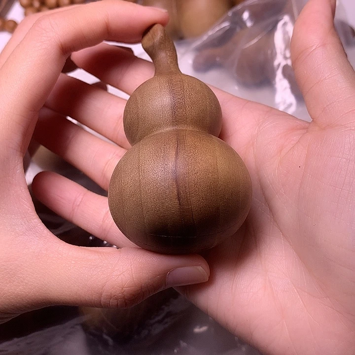 无事牌檀香木檀香大葫芦瑕疵