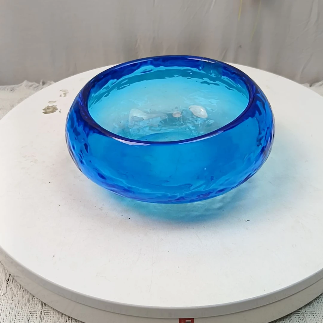 琉璃琉璃烟灰缸摆件