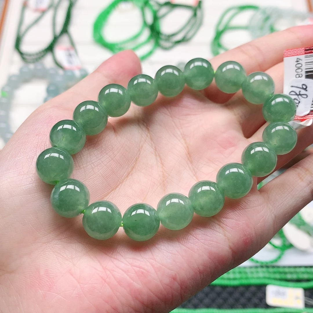 颈饰未镶嵌翡翠手链11