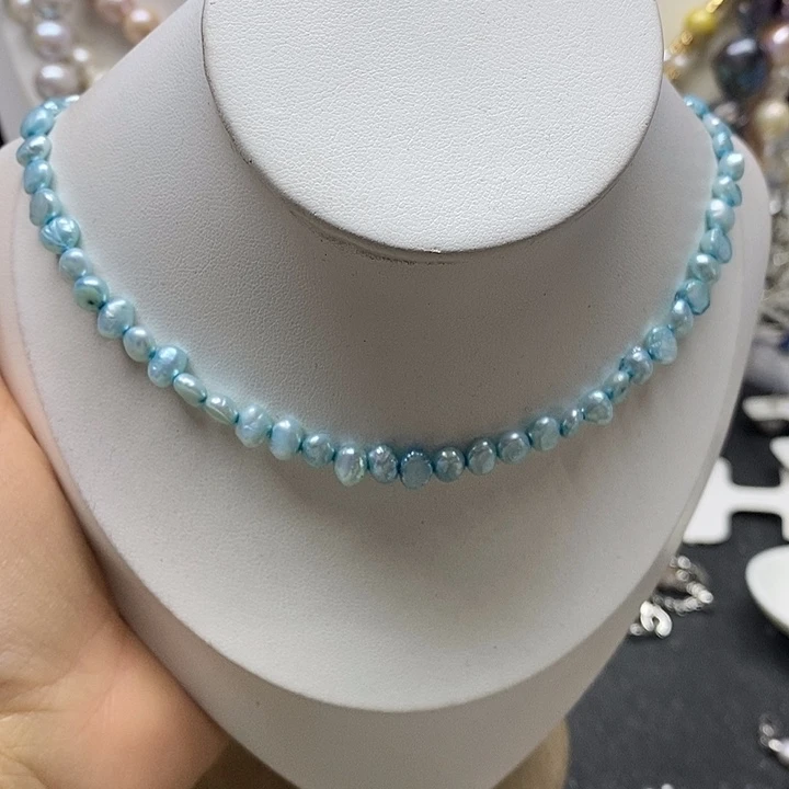 未镶嵌淡水珍珠颈饰