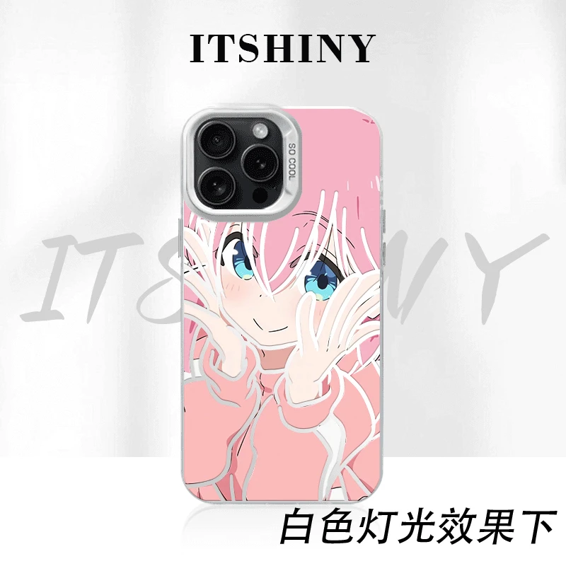 波奇酱手机壳彩银苹果华为荣耀小米VIVOPPO一加三星