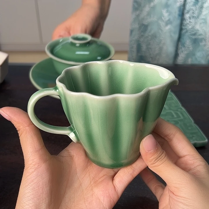 小米茶器龙泉云间青瓷