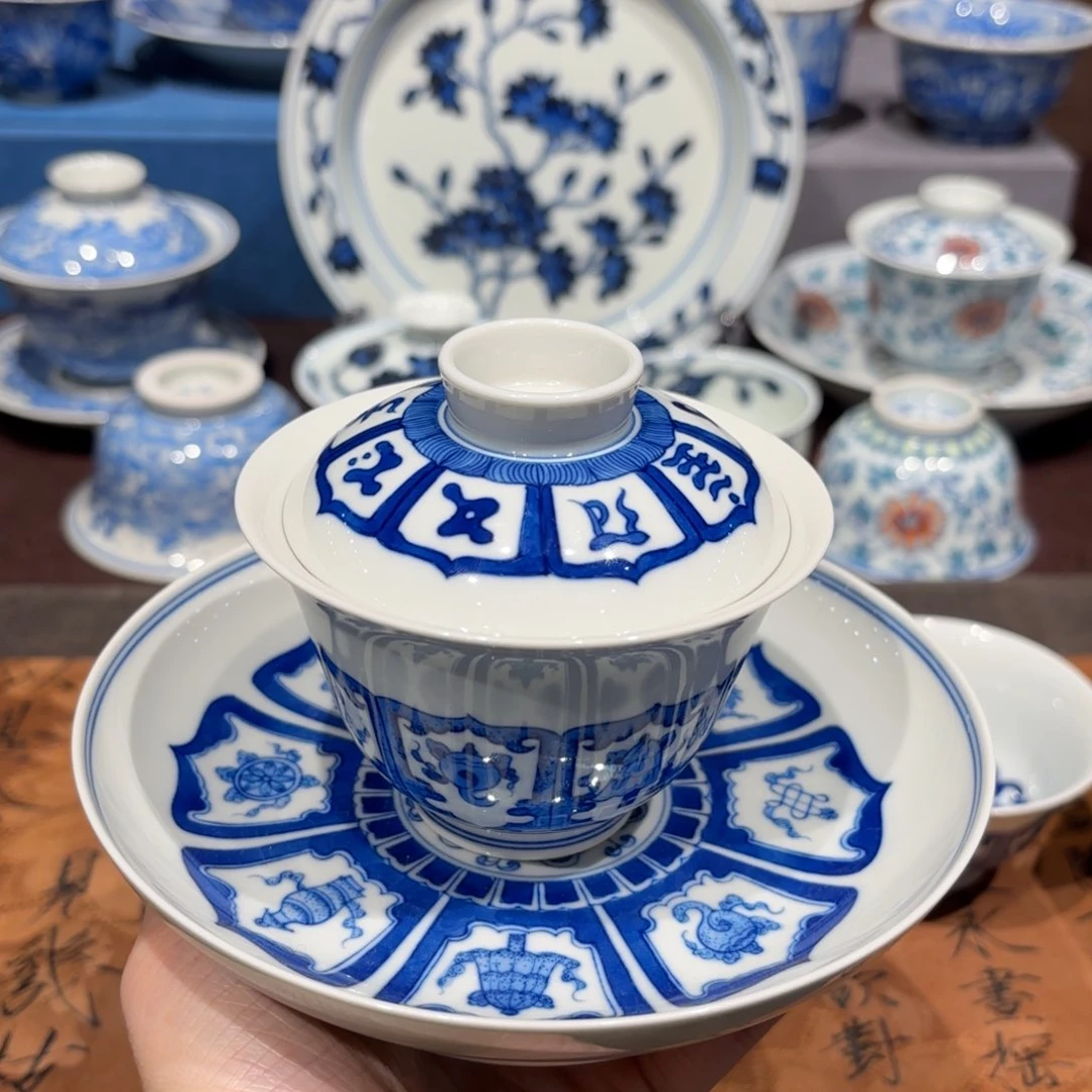 瓷片景德镇纯手工手绘