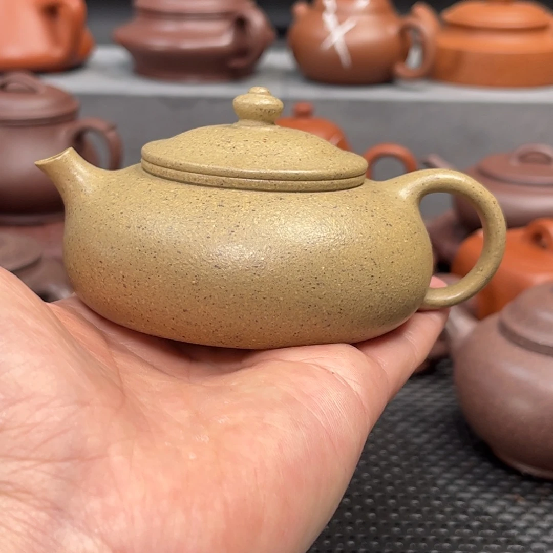 紫砂茶壶紫砂艺术茶具套装芝麻段