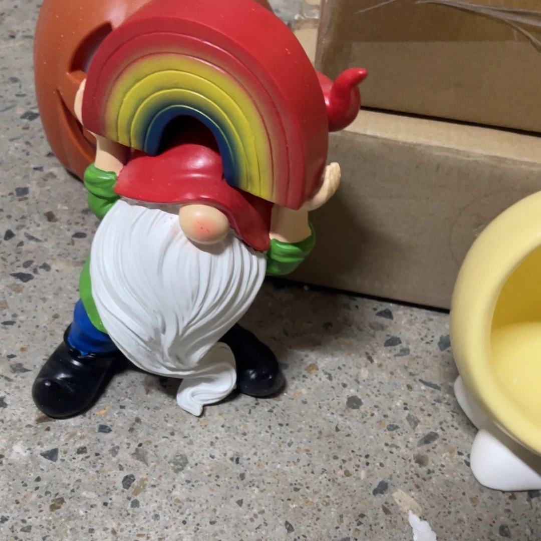 摆件的时候还在想